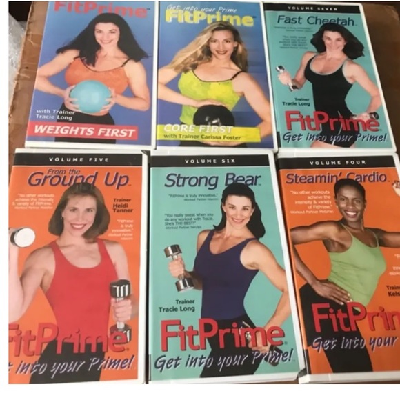 9 The Firm FitPrime VHS Clamshell Lot - Picture 2 of 8